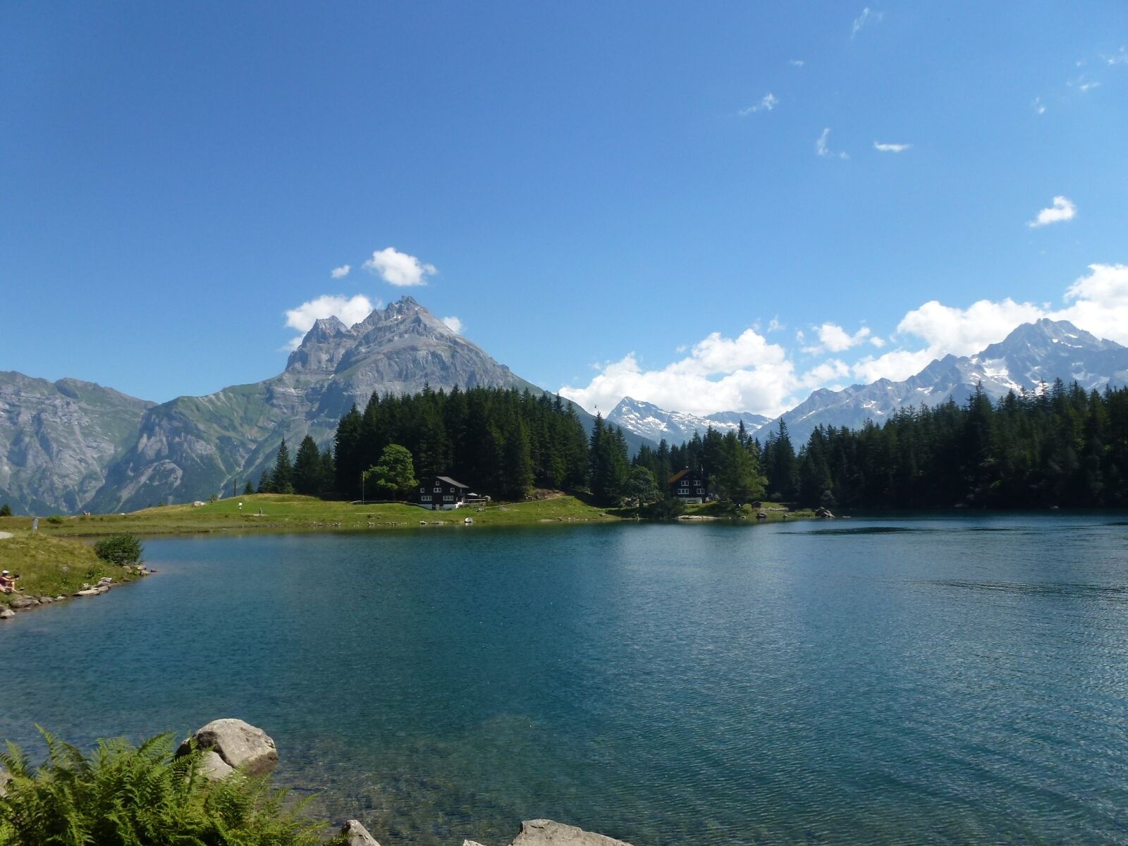 Panasonic Lumix DMC-ZS10 (Lumix DMC-TZ20 / Lumix DMC-TZ22) sample photo. Arnisee, lake, vacations photography