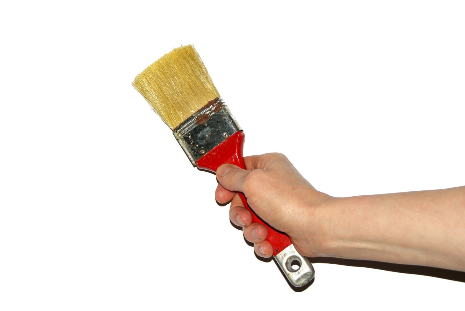 Sony Alpha DSLR-A200 sample photo. Brush, woman, work photography