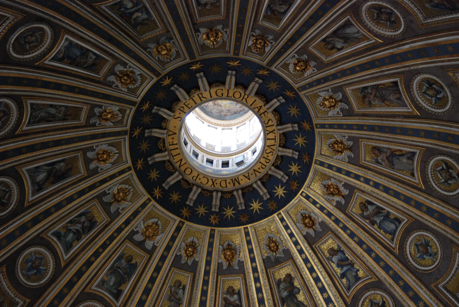 Nikon D80 sample photo. Vatican, st peter's, cupola photography