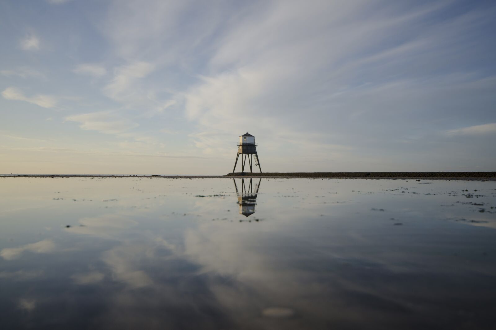 Nikon D7000 sample photo. Lighthouse, reflection, mirror image photography