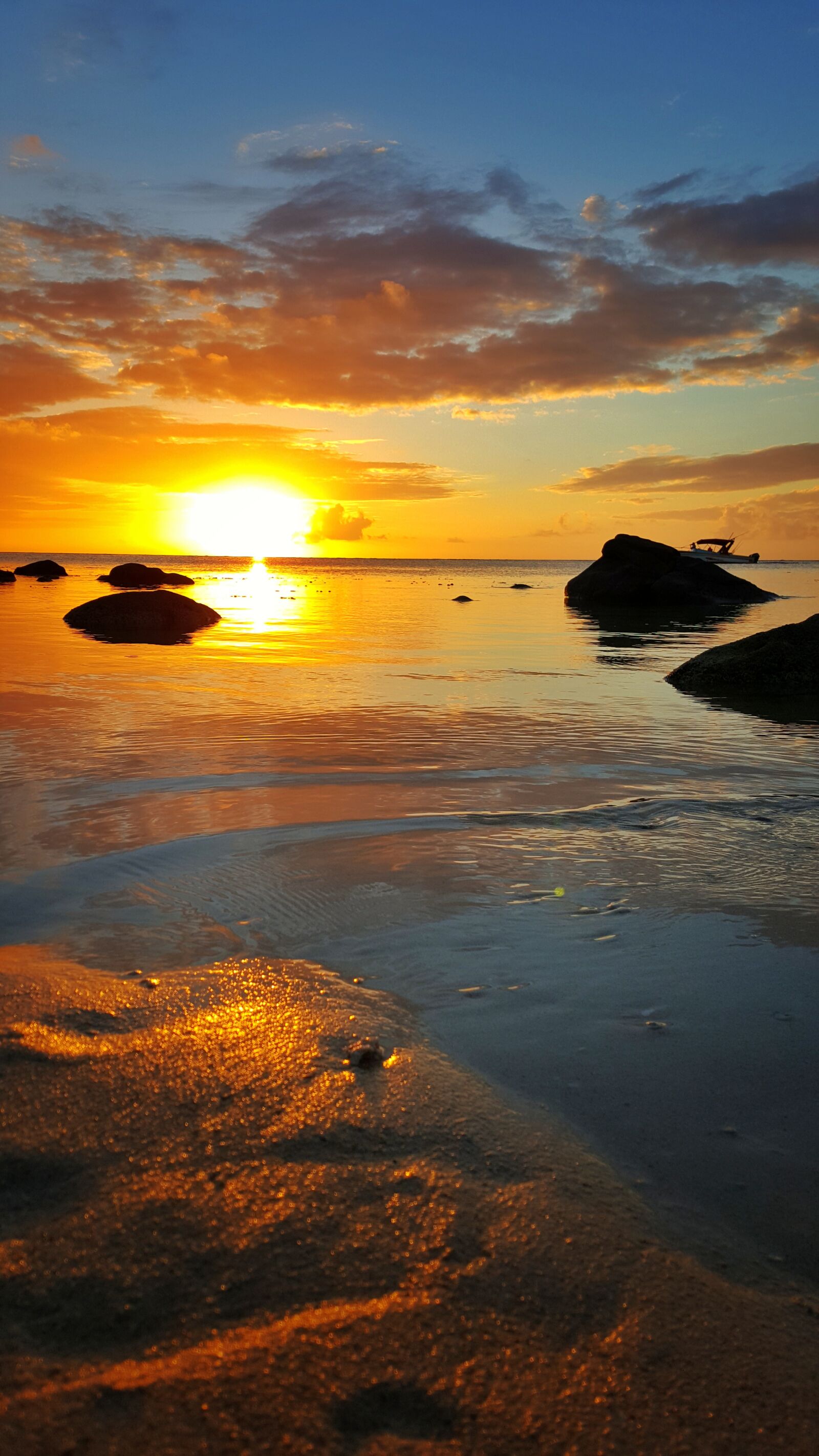 Samsung Galaxy Note5 sample photo. Beach, seascape, sunset photography