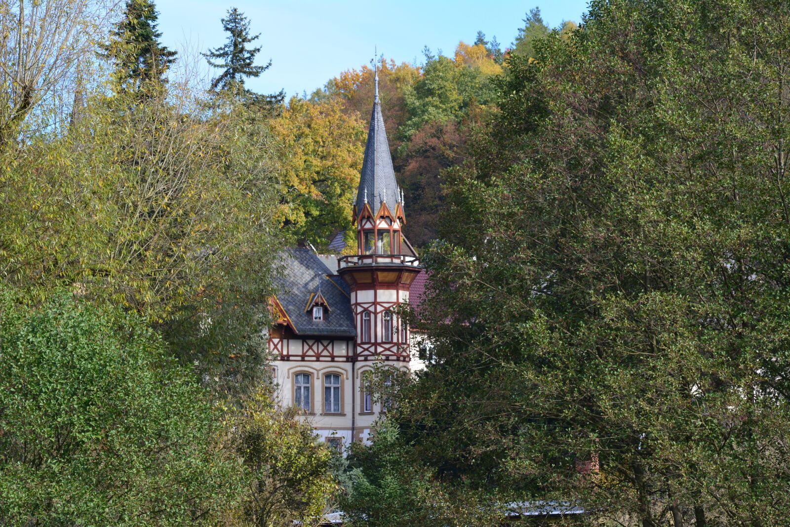 Nikon D5200 sample photo. Architecture, park, historically photography