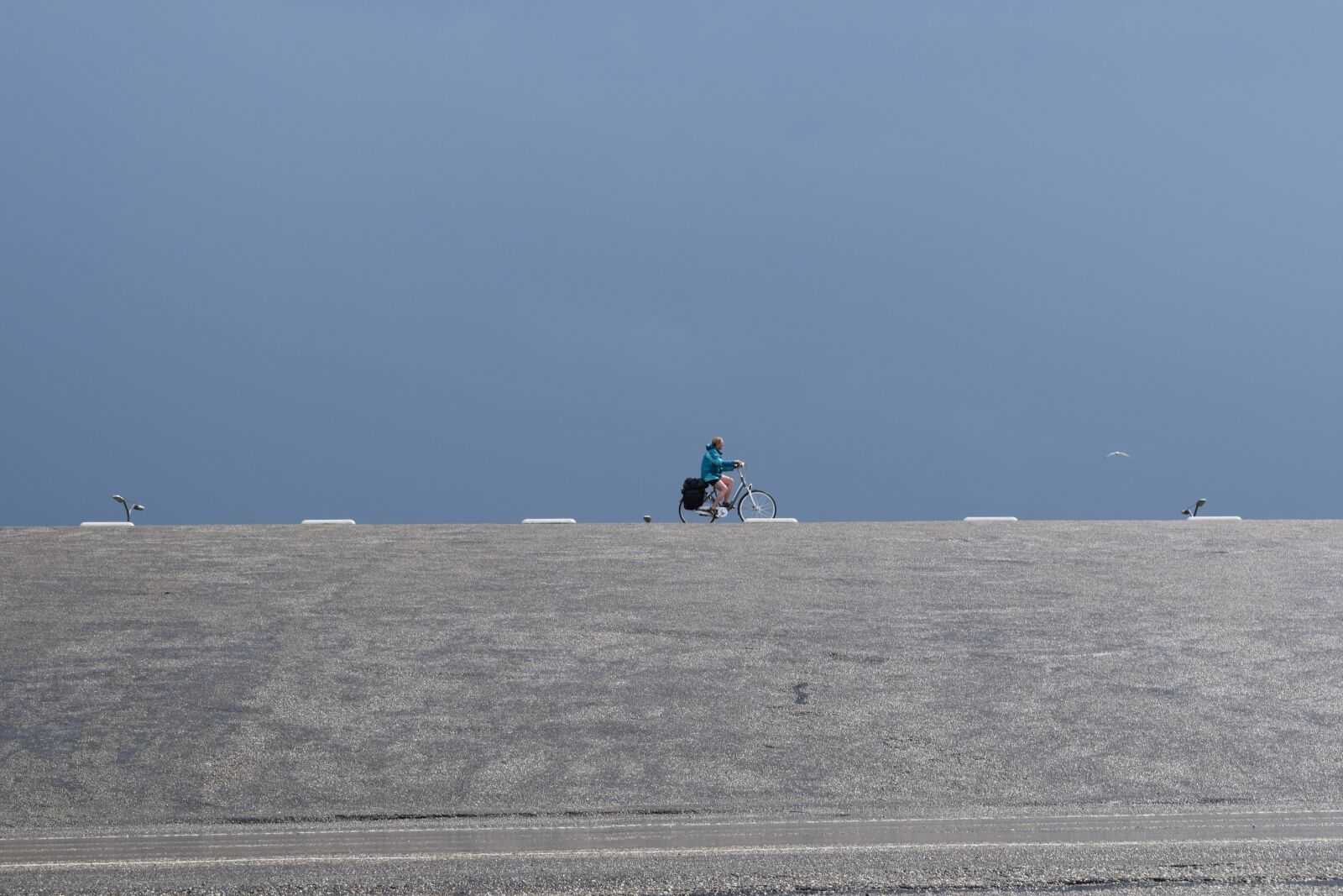 Nikon D3300 sample photo. Dike, sky, architecture photography