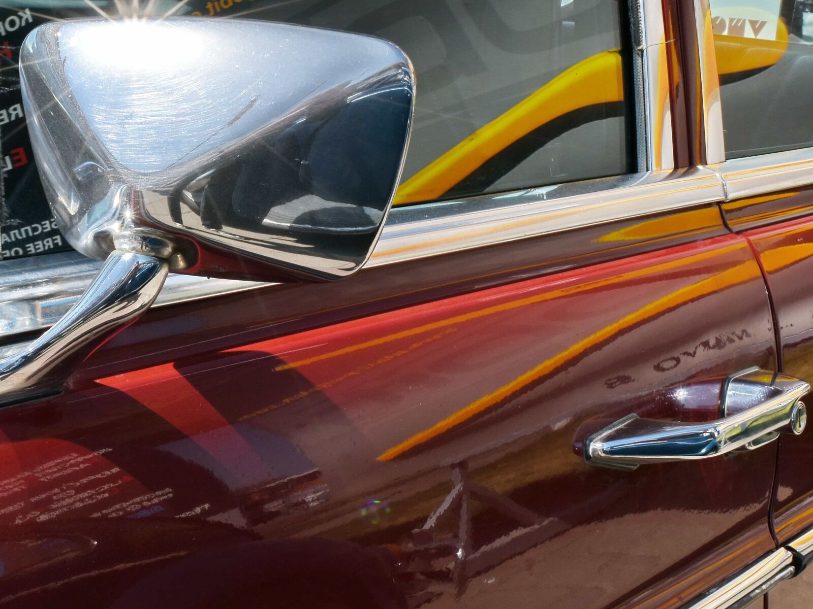 Nikon D5500 sample photo. Mirror, old, reflection, shining photography