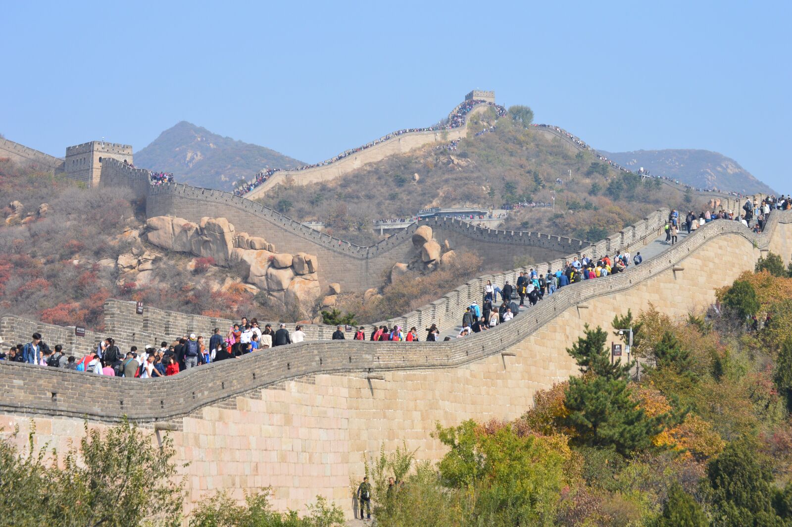 Nikon D3200 sample photo. Great wall, china, beijing photography