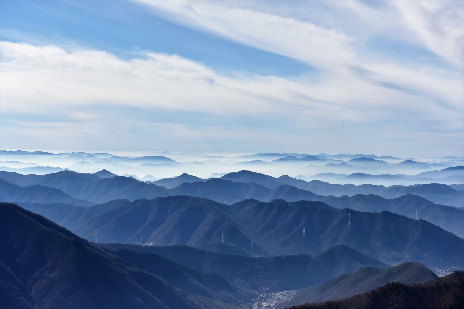 Nikon D810 sample photo. Sky and mountains, in photography