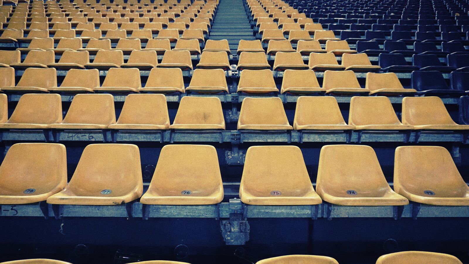 Sony a6000 sample photo. Auditorium, bench, bleachers photography