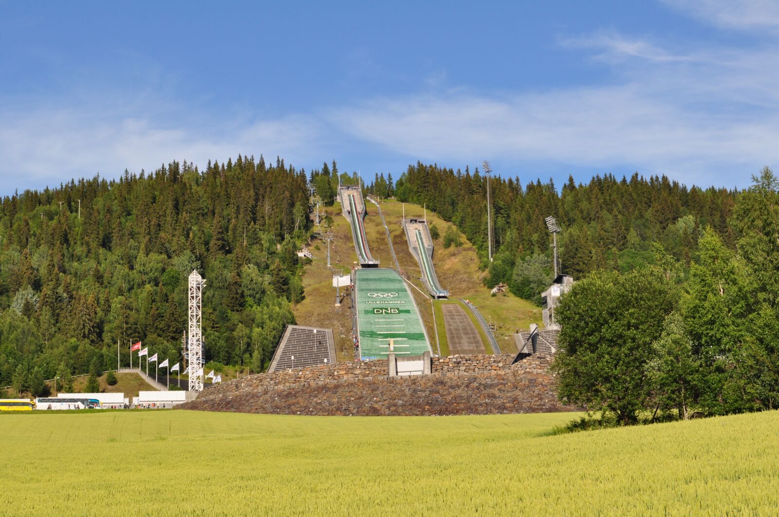 Nikon D5000 sample photo. Norway, lillehammer, mountain photography
