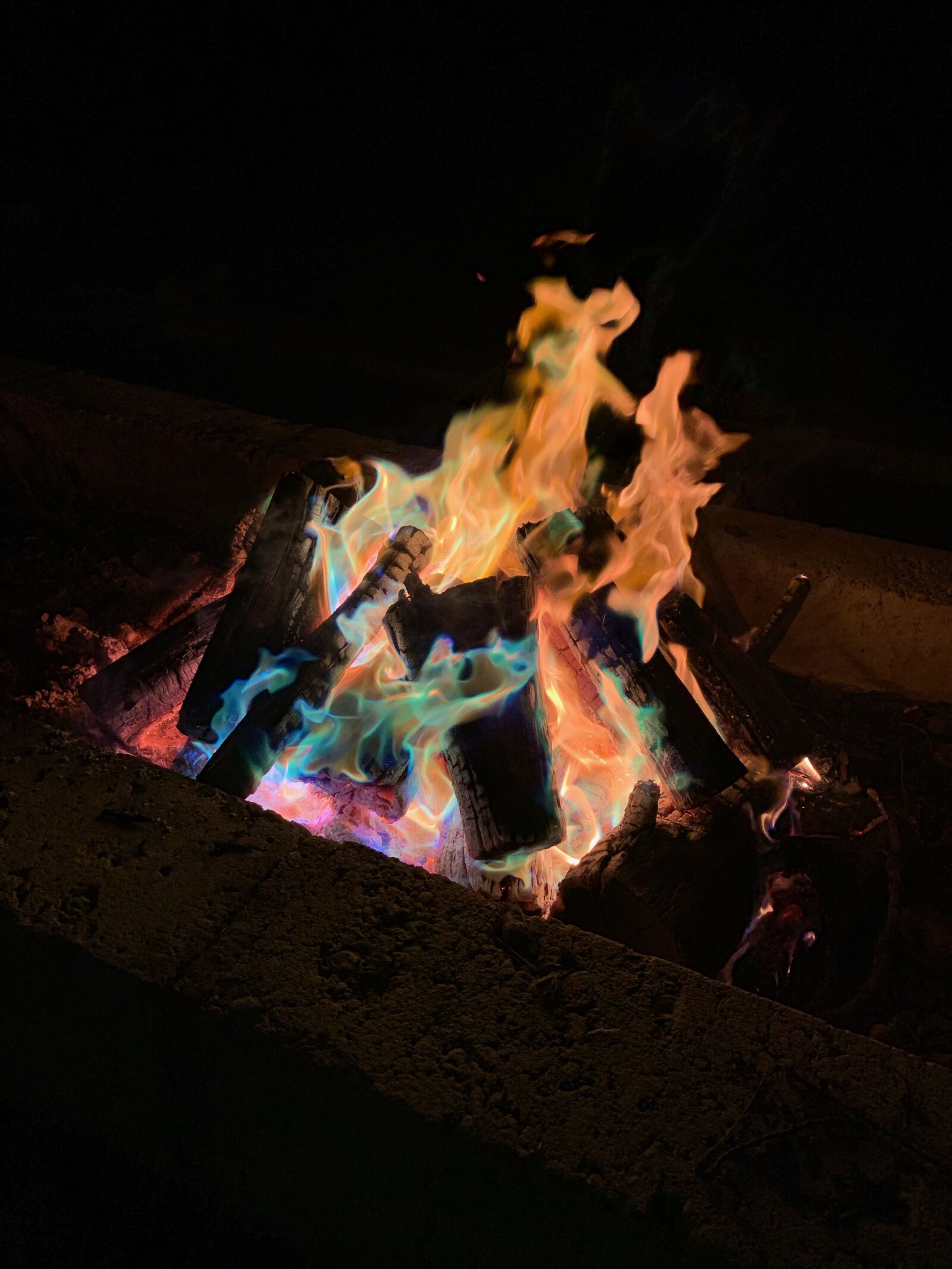 Apple iPhone XS Max sample photo. Colour fire, flame, fire photography