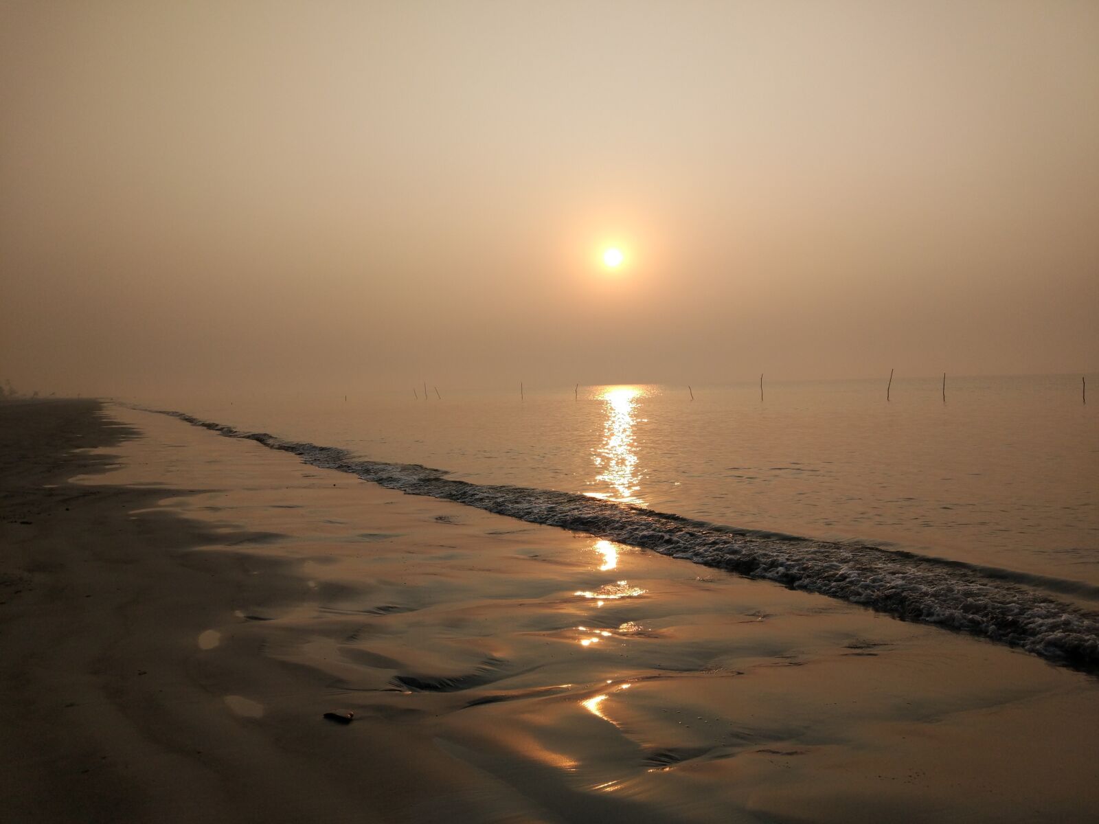 Xiaomi MI 5 sample photo. Beach, sunset, sun photography