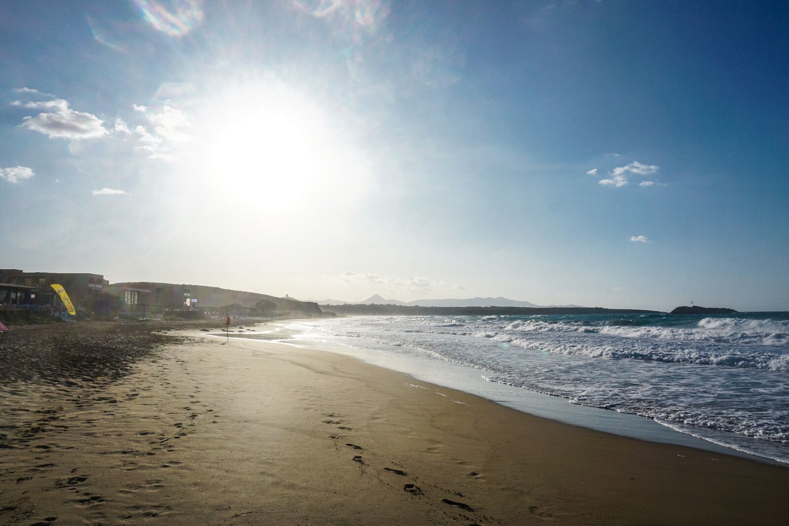 Sony a6000 sample photo. Sun, bill, sea photography