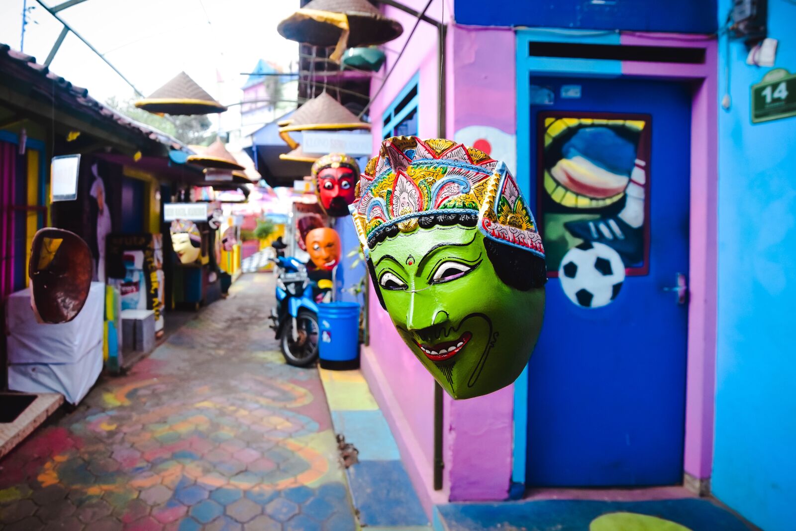 Nikon D7200 sample photo. Traditional, mask, java photography