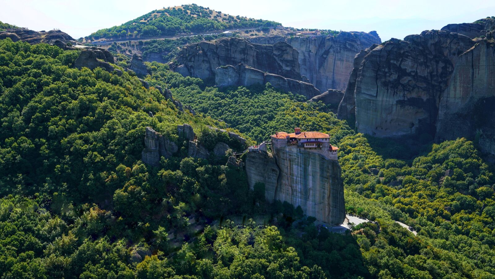 Sony a7R II + Sony FE 24-70mm F2.8 GM sample photo. Meteora, greece, monastery photography