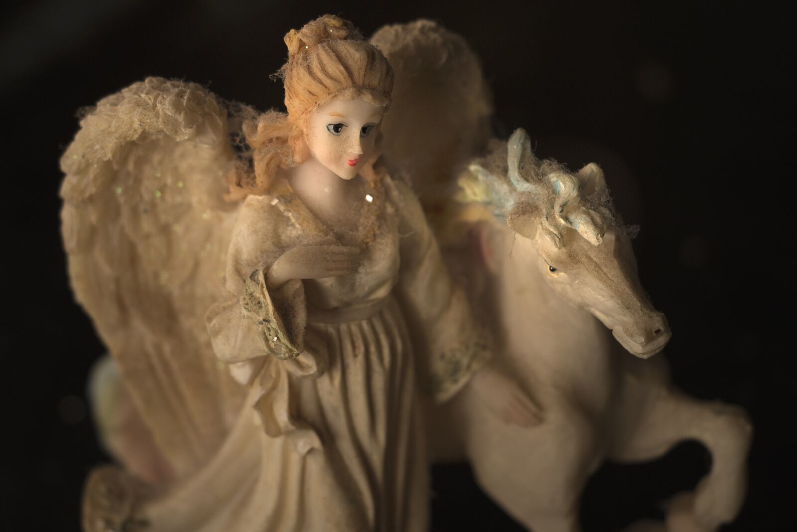 Canon EOS 7D Mark II sample photo. Angel, horse, dusty photography
