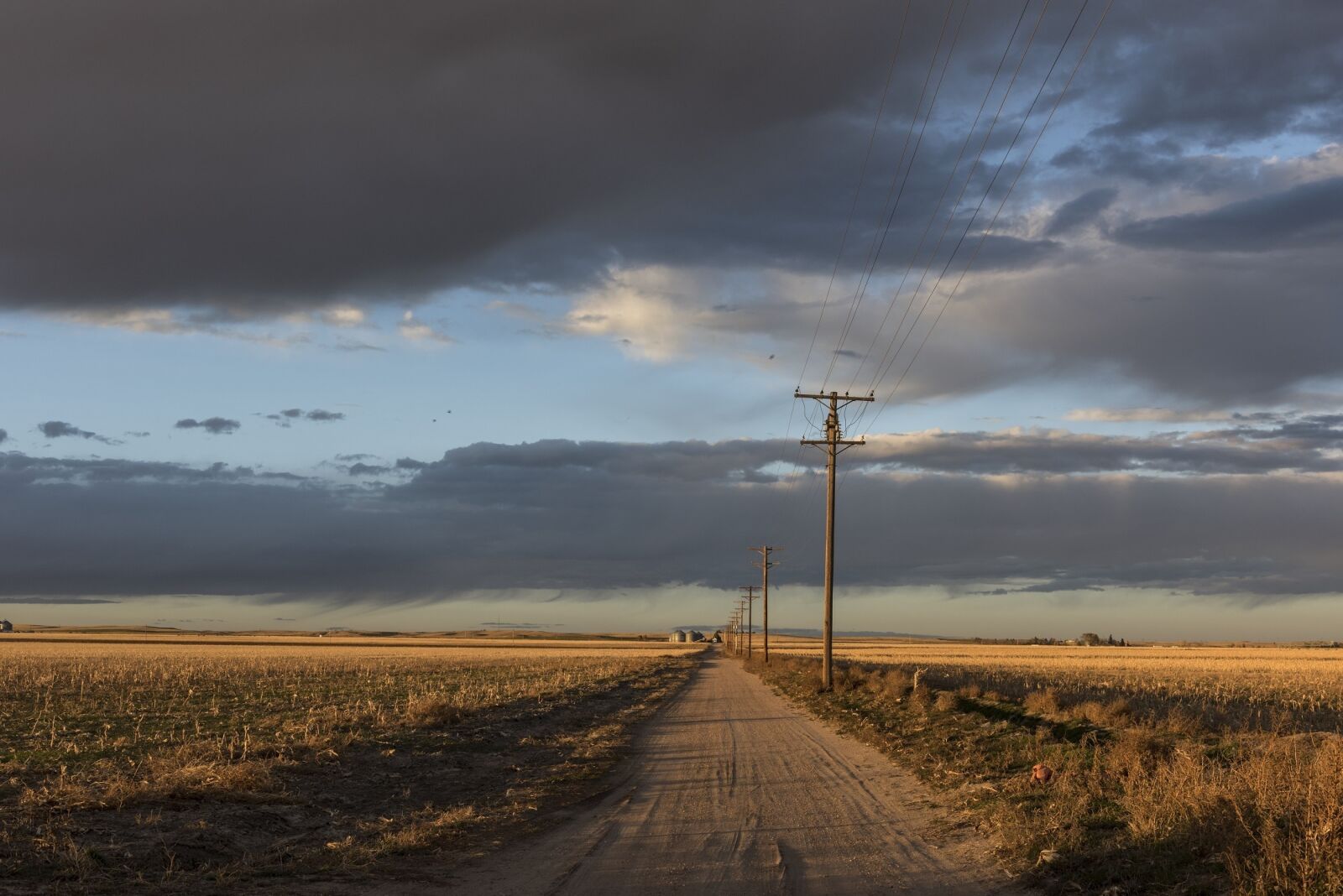 Nikon D810 sample photo. Sunset, country dirt road photography