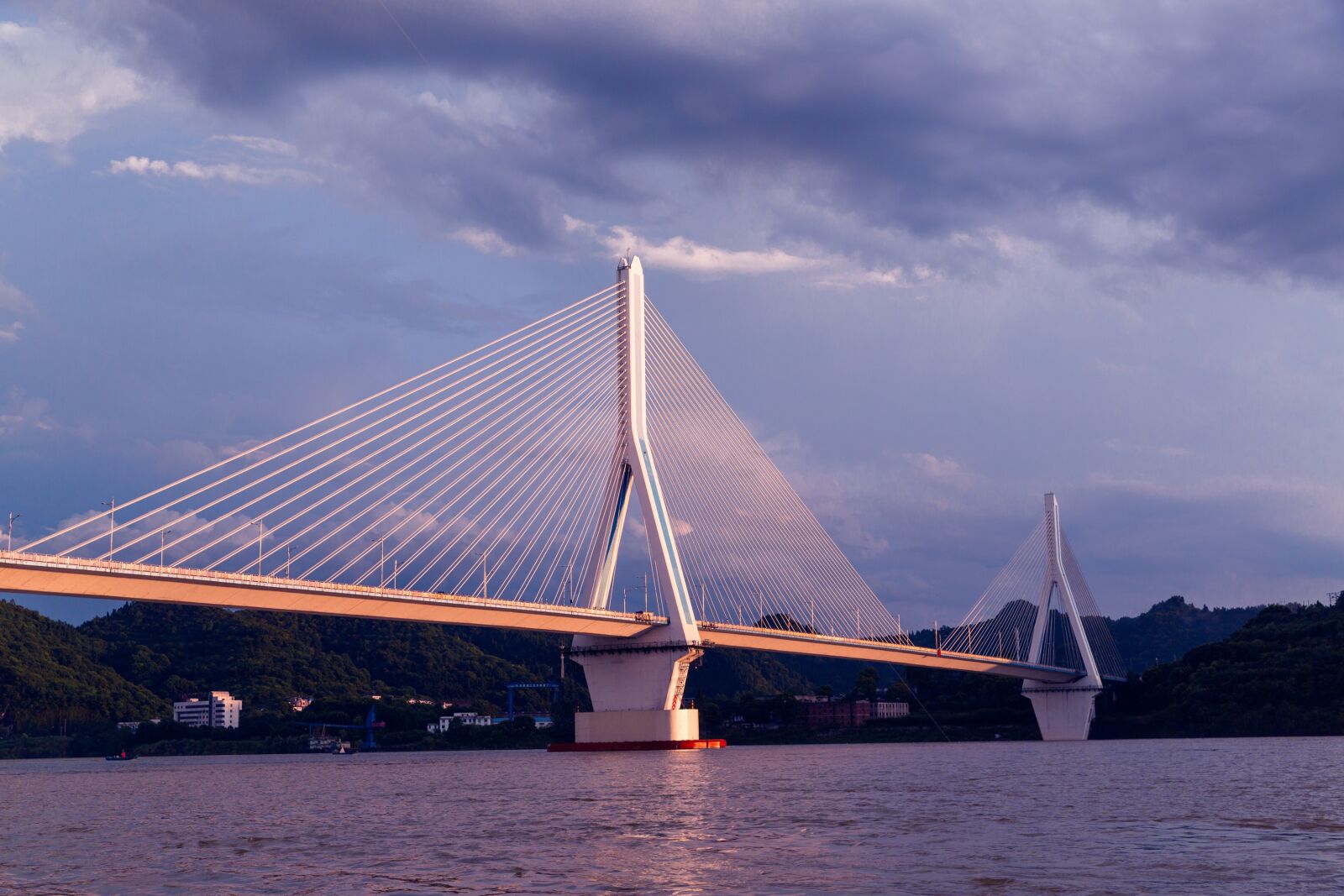 Canon EF 24-70mm F2.8L II USM sample photo. Bridge, yichang yangtze river photography