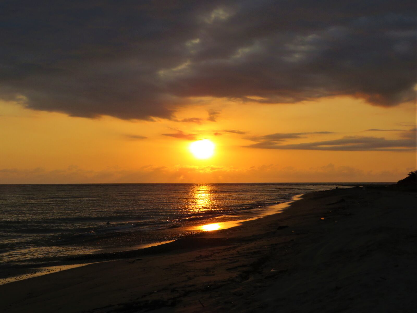 Canon PowerShot SX60 HS sample photo. Sunset, ocean, water photography