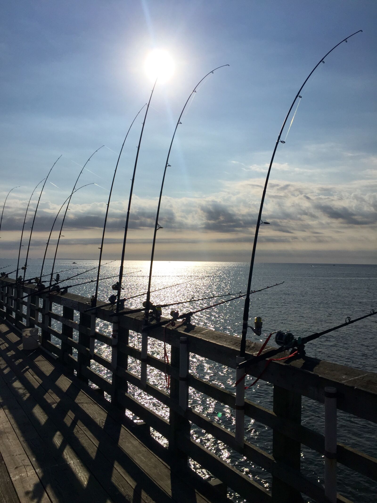 iPhone 6 Plus back camera 4.15mm f/2.2 sample photo. Beach, pier, sea photography