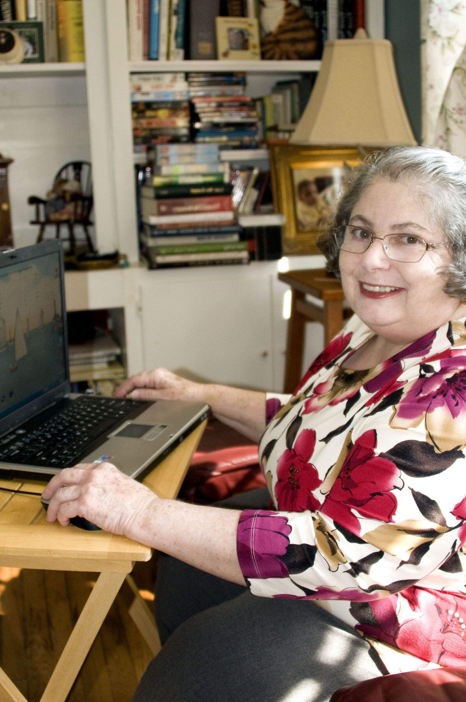 Nikon D300 sample photo. Happy, granny photography