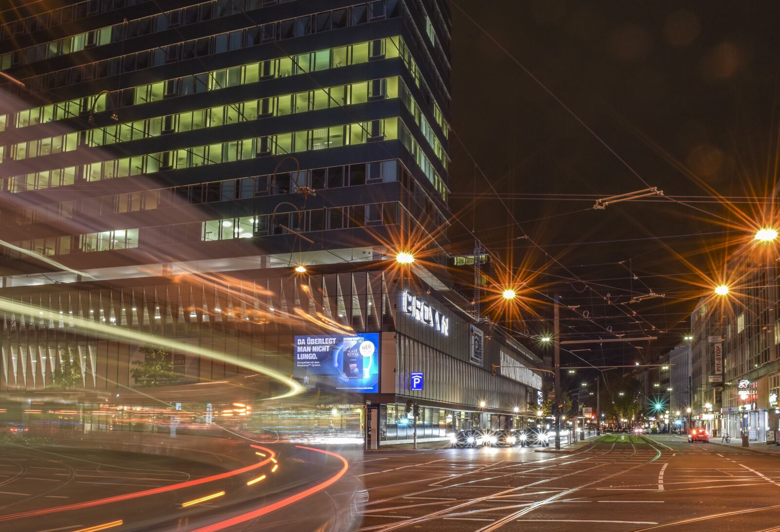 Nikon D3300 sample photo. Road, night, city photography