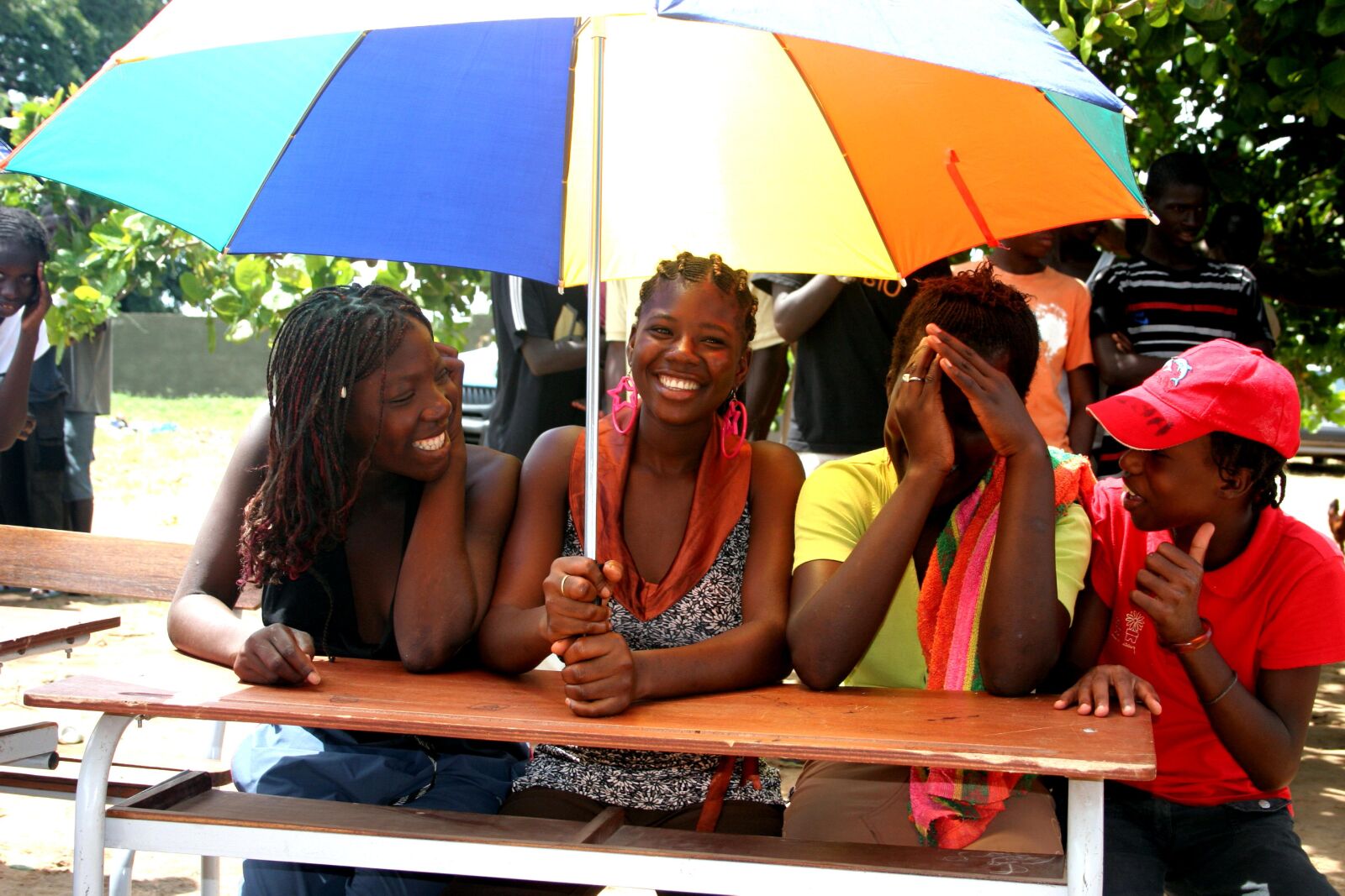 Canon EOS 20D sample photo. Camps, students, took, part photography