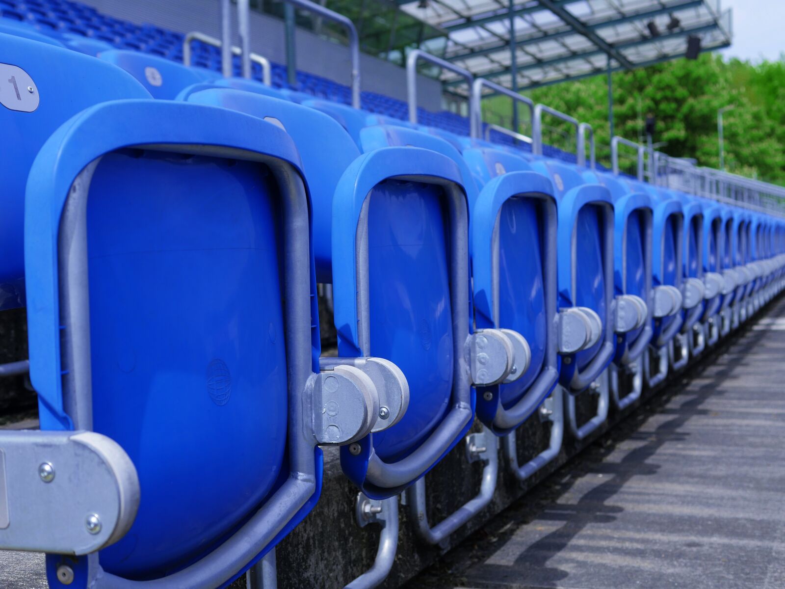 Panasonic Lumix DMC-GX8 sample photo. Rows of seats, seats photography