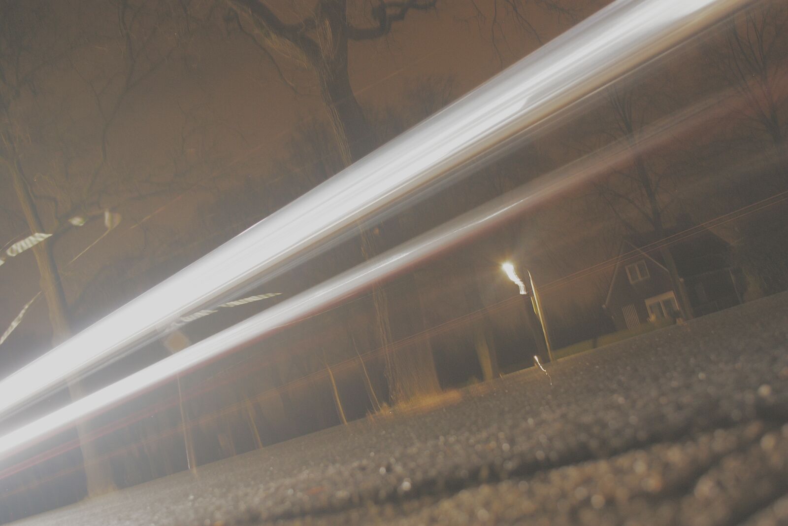 Canon EOS 450D (EOS Rebel XSi / EOS Kiss X2) sample photo. Car, lights, long, exposure photography