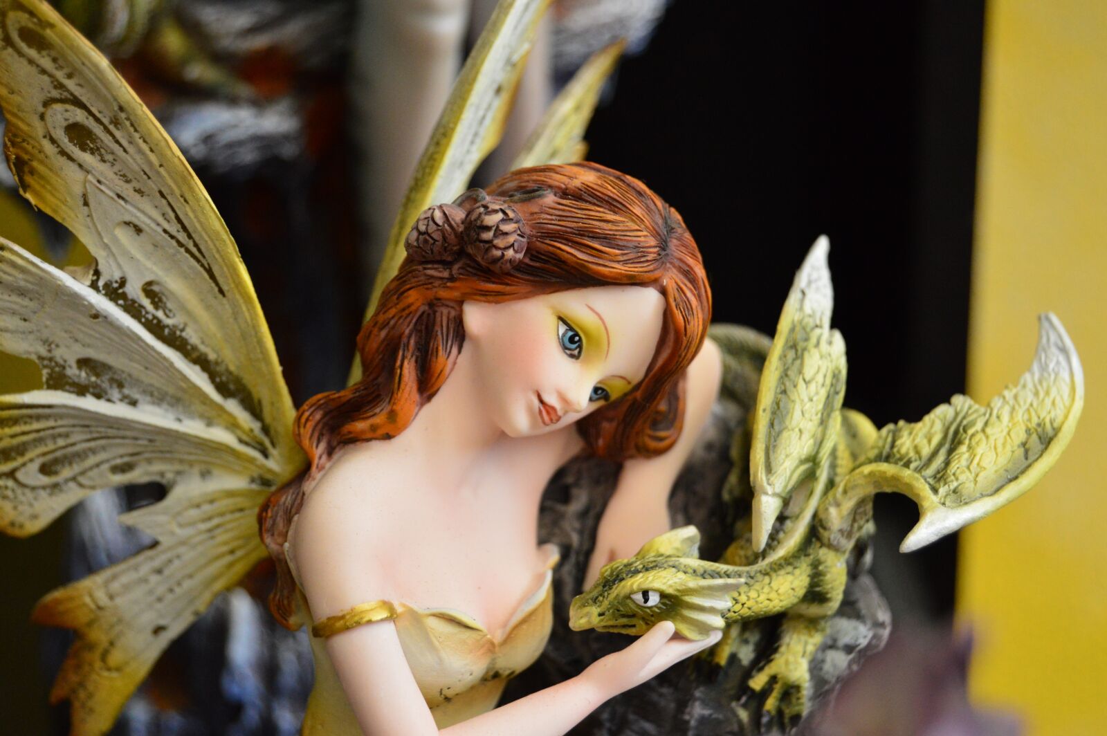 Nikon D3200 sample photo. Fairy, dragon, figure photography
