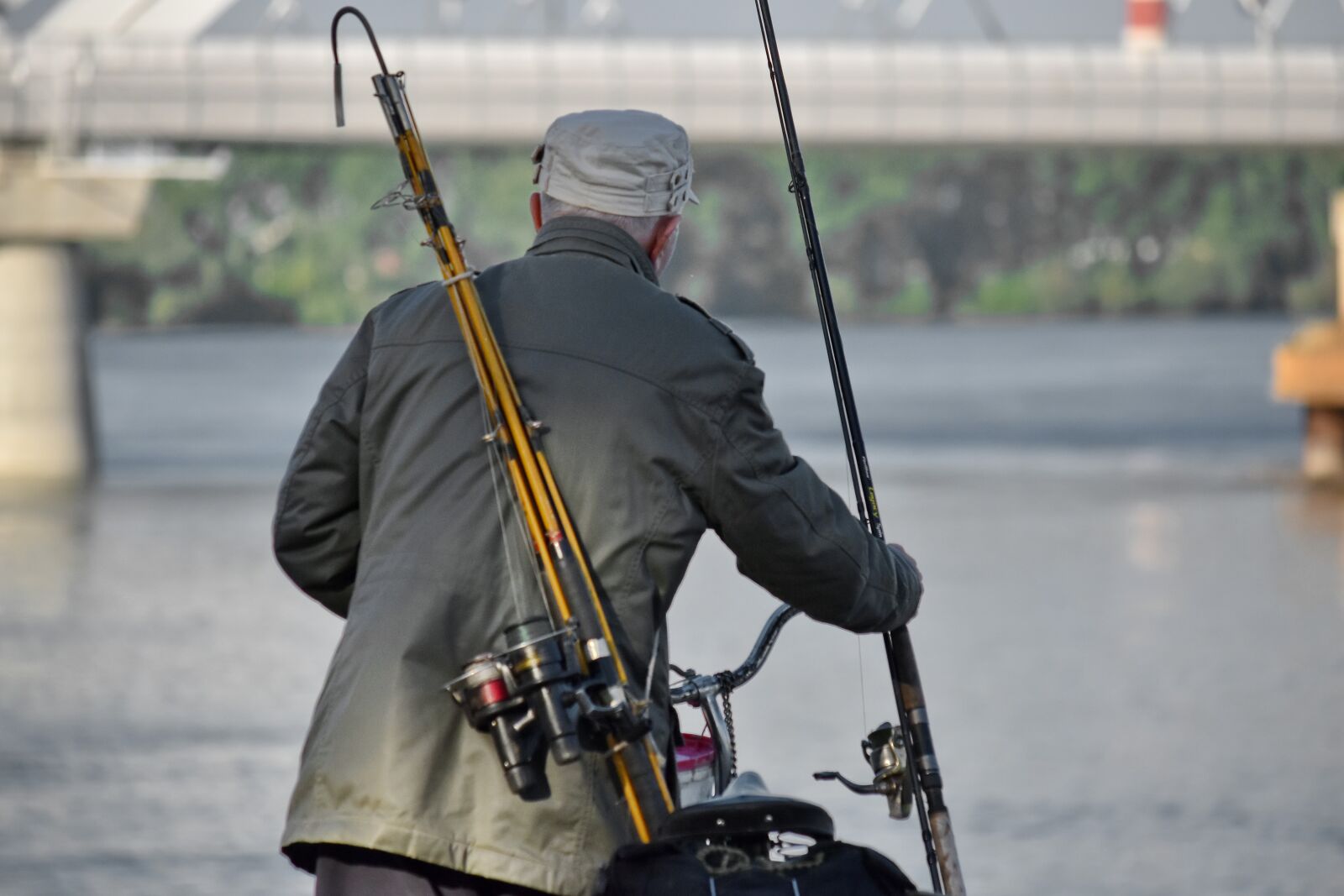 Nikon D5500 sample photo. Equipment, fishing gear, fisherman photography