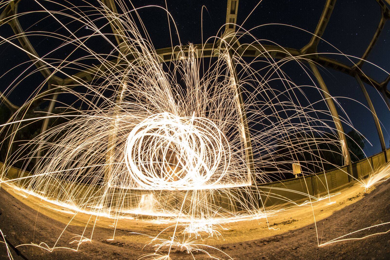Nikon D5300 sample photo. Steel wool, fire, leisure photography