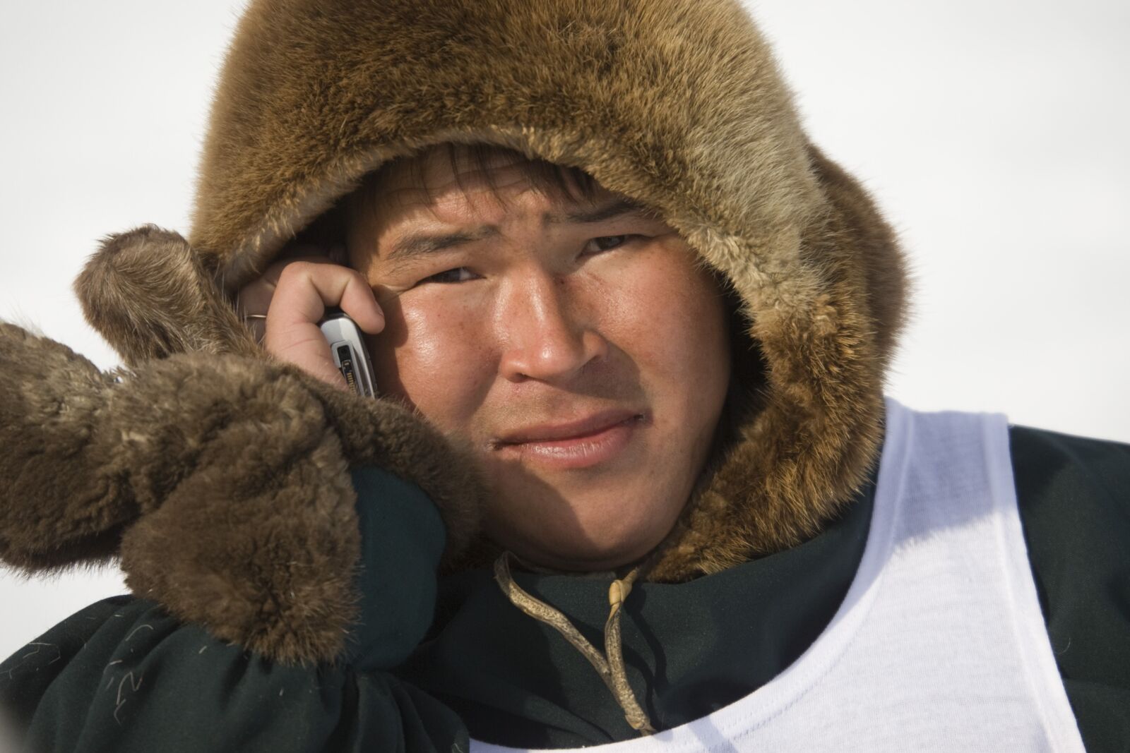 Canon EOS-1D Mark III sample photo. Winter, portrait, coldly photography