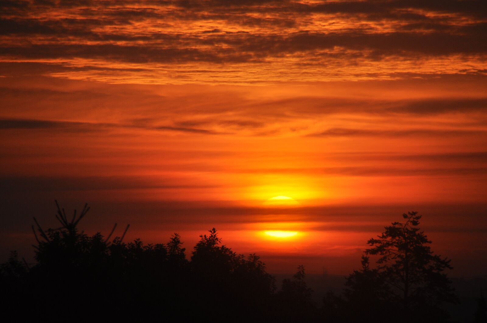 Nikon D90 sample photo. Sunset, sun, nature photography