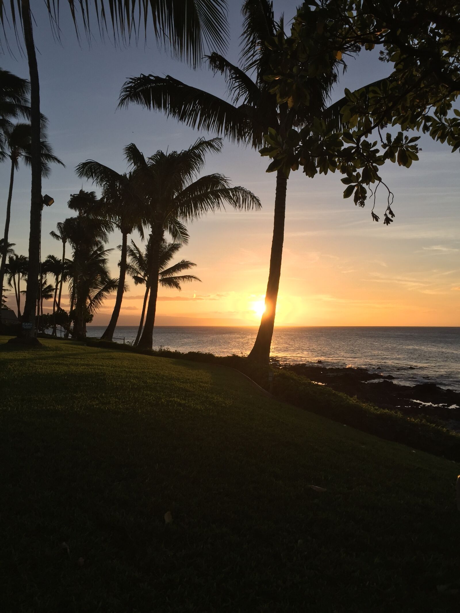 Apple iPhone 6 sample photo. Maui, sunset photography