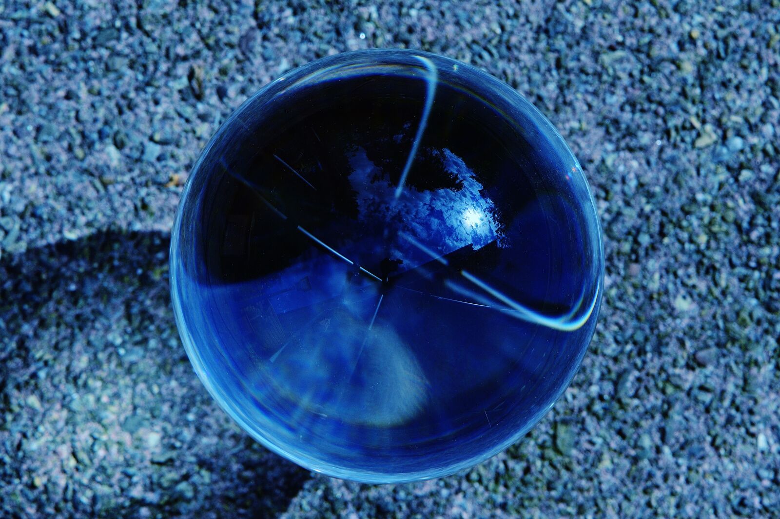Nikon D3200 sample photo. Glass ball, mirroring, transparent photography