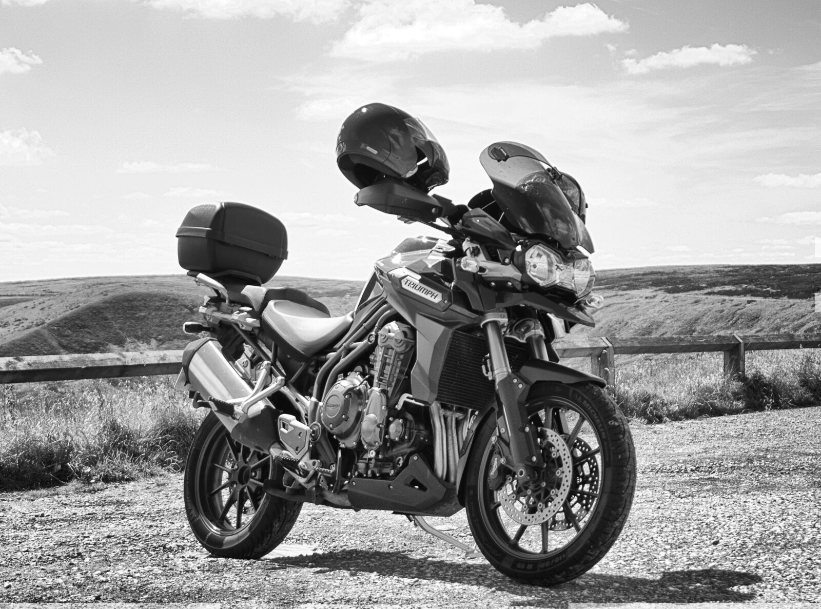 Canon EOS 500D (EOS Rebel T1i / EOS Kiss X3) sample photo. Motorcycle, triumph, bike photography