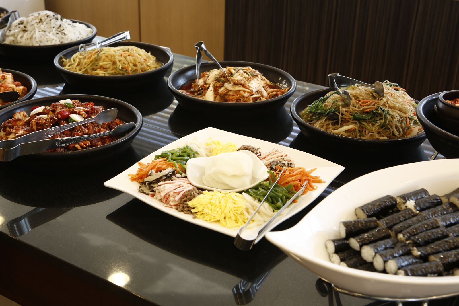 Canon EF 24-70mm F2.8L USM sample photo. Buffet, food, delicious photography