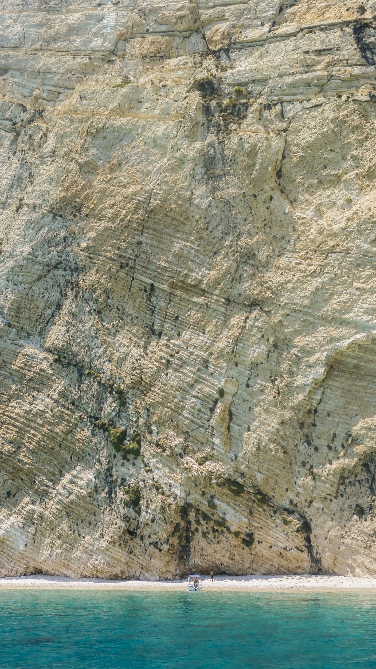Sony Cyber-shot DSC-RX100 sample photo. Rock wall, zakynthos, greece photography
