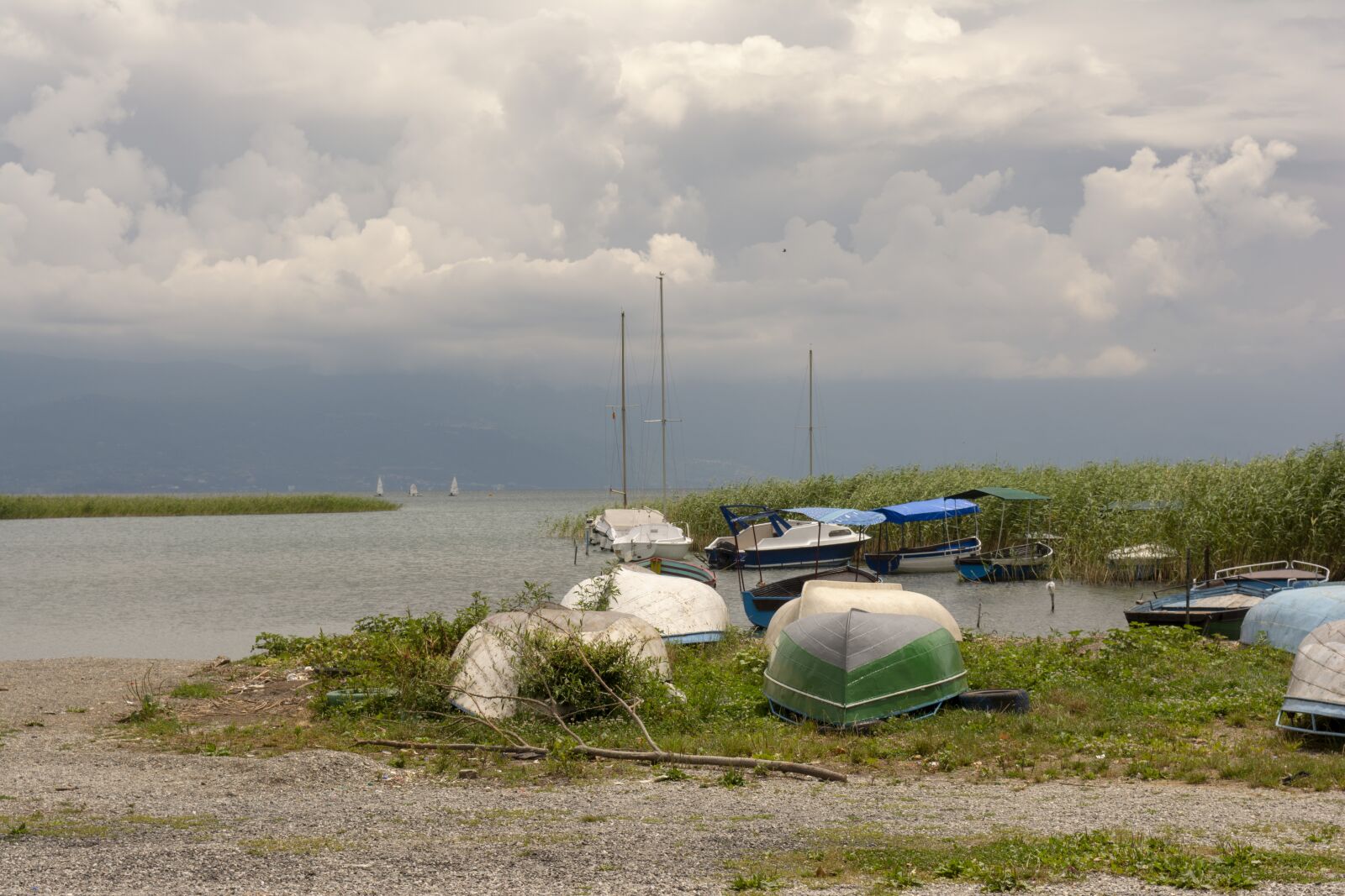Nikon D5200 sample photo. Macedonia, clouds, water photography