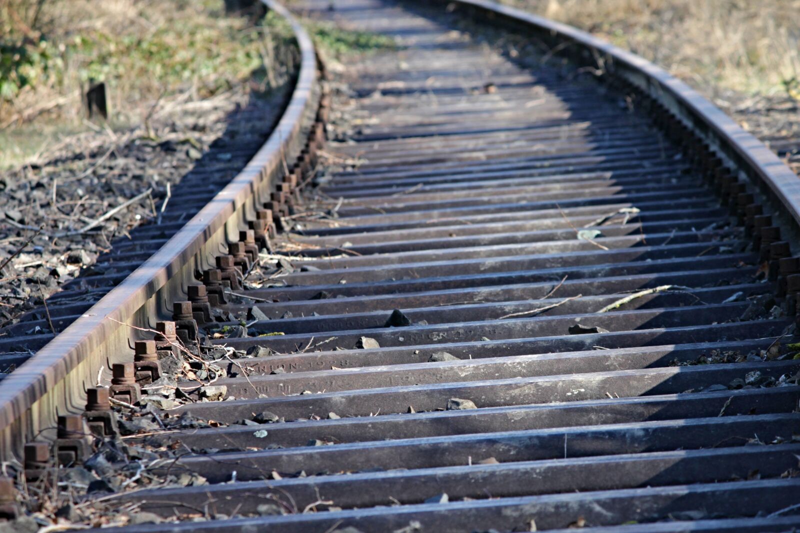 Canon EOS 1100D (EOS Rebel T3 / EOS Kiss X50) sample photo. Gleise, railway, rails photography