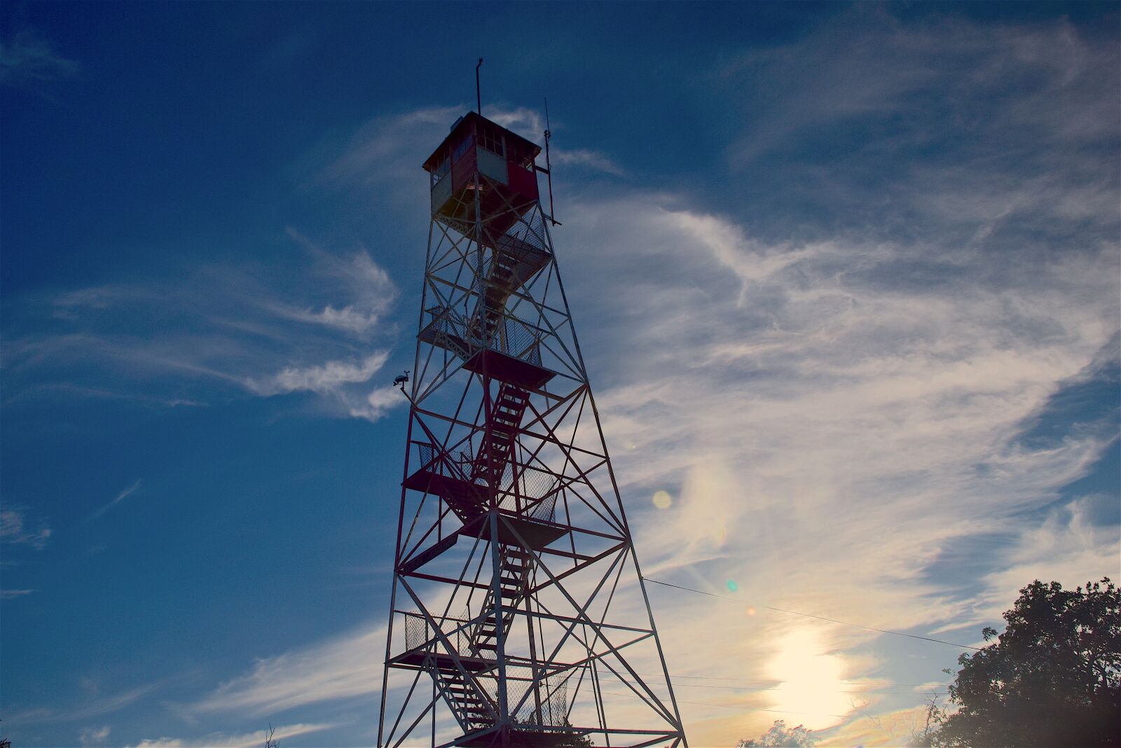 Nikon D3300 sample photo. Fire tower, appalachian trail photography