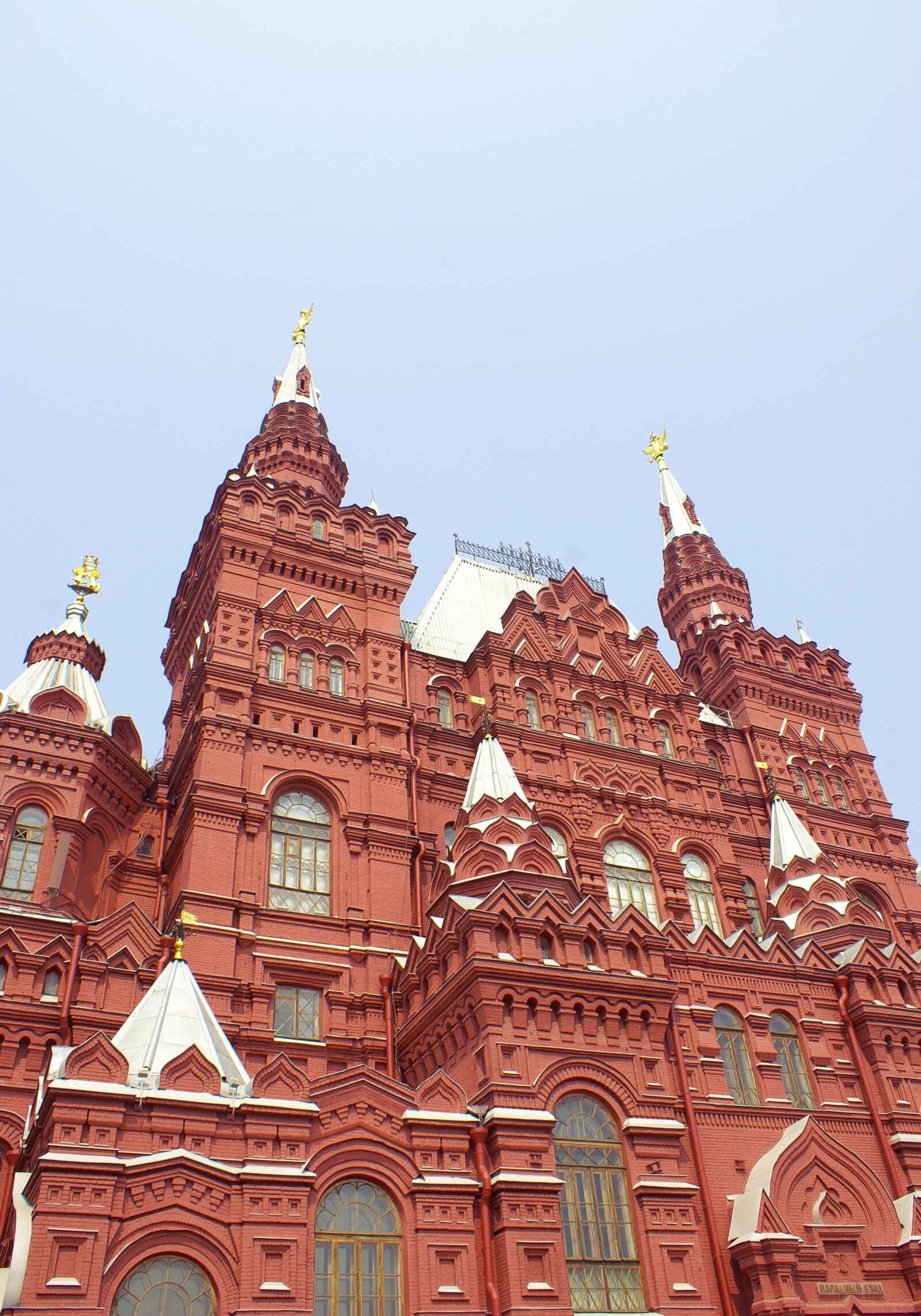 Sony Alpha DSLR-A100 sample photo. Museum, moscow, red square photography