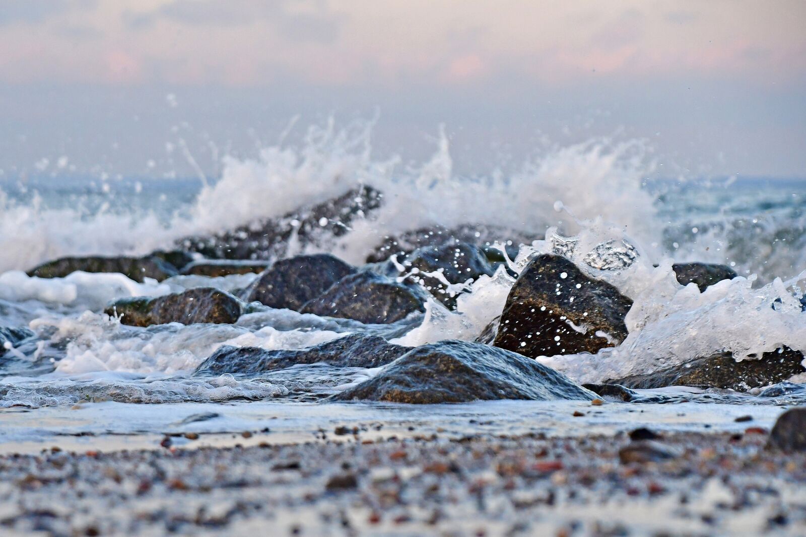 Nikon D500 sample photo. Water, wave, sea photography