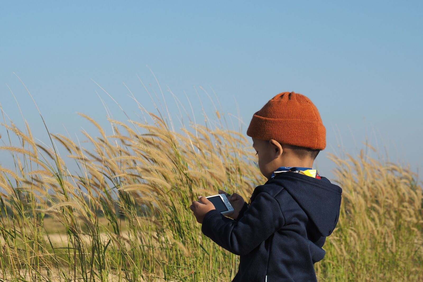 Olympus PEN E-PL7 sample photo. Children, boy, asian photography