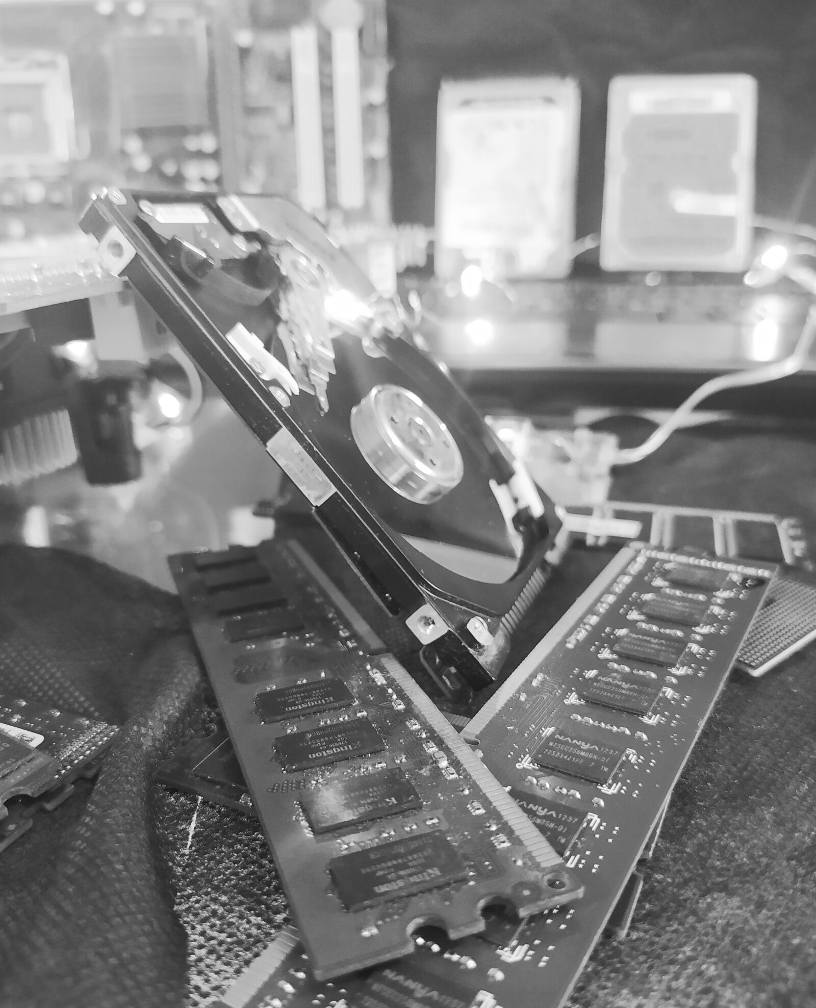Xiaomi Redmi Note 8 sample photo. Motherboard, infor, tecnologia photography