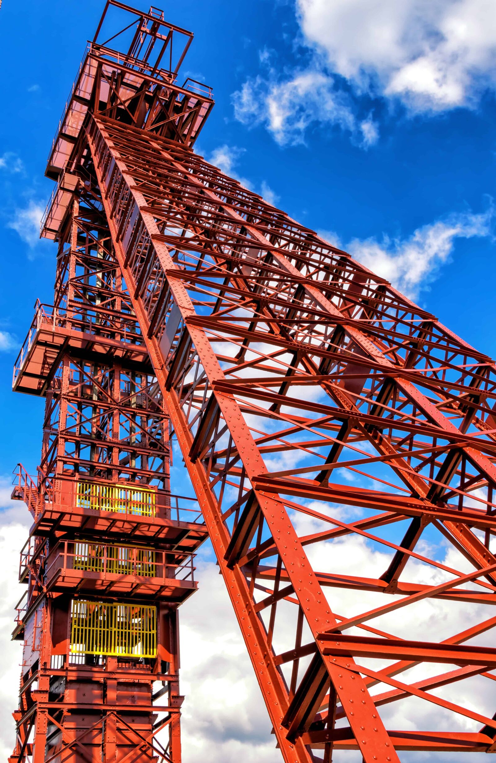 Nikon D3300 sample photo. Industry, sky, construction, steel photography