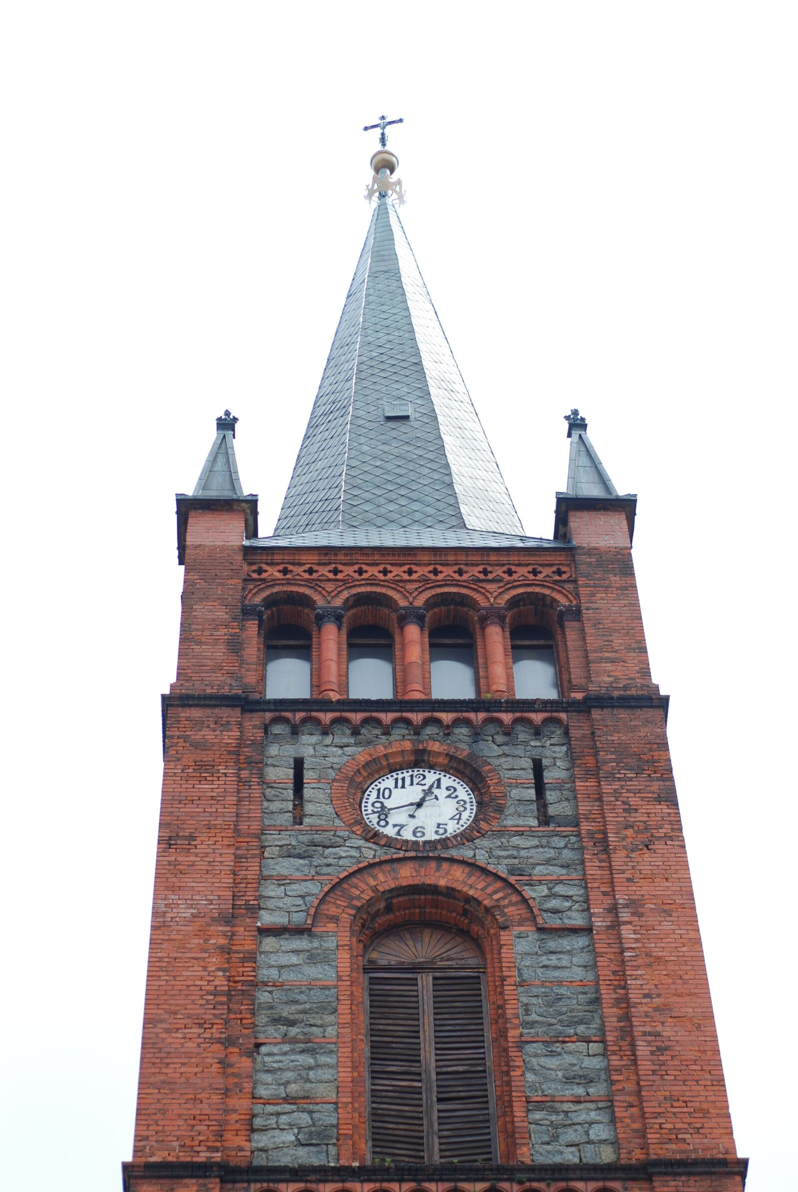Nikon D80 sample photo. Clock tower, the church photography