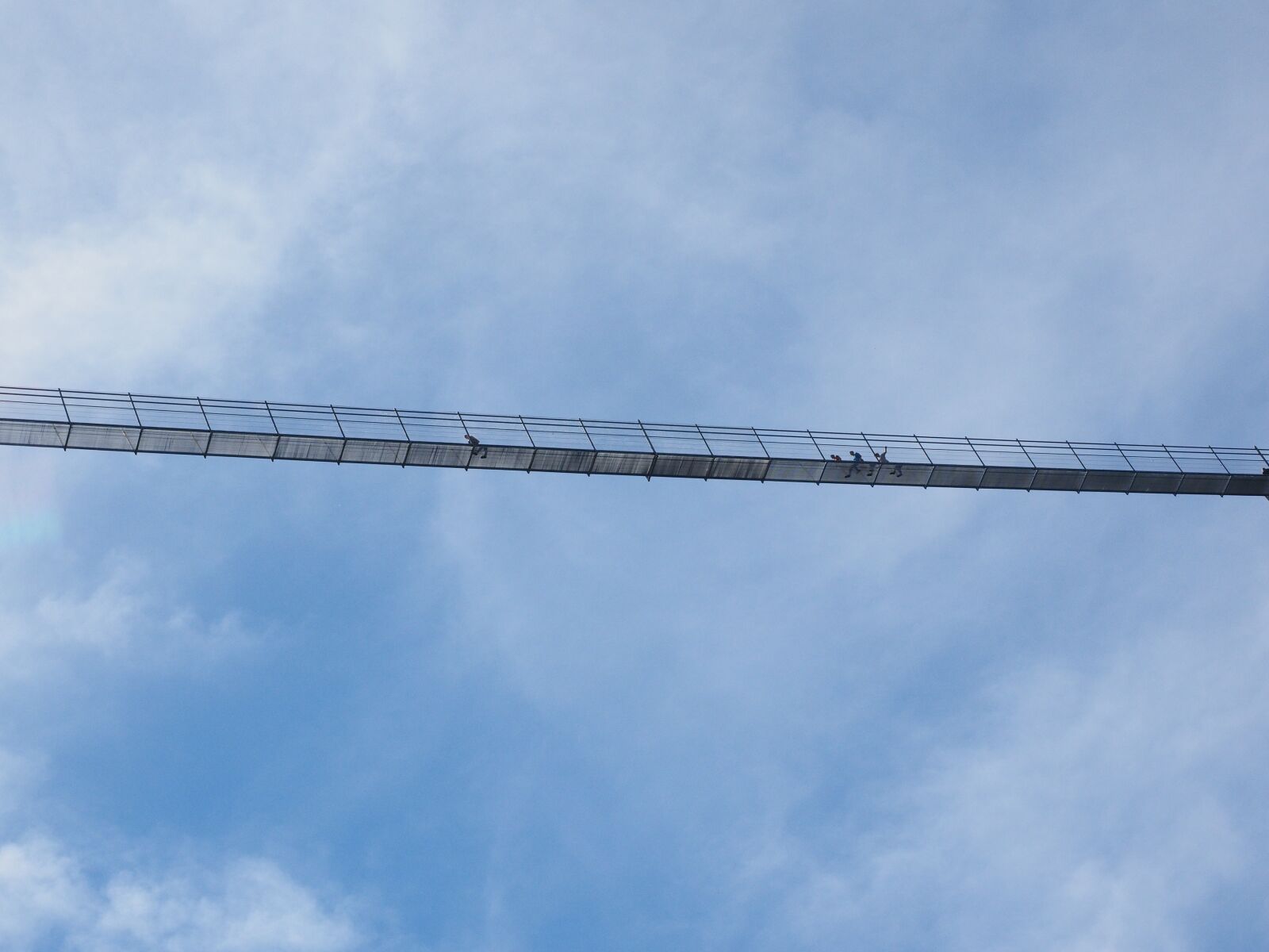 Olympus OM-D E-M1 + Olympus M.Zuiko Digital ED 12-40mm F2.8 Pro sample photo. Highline179, pedestrian suspension bridge photography