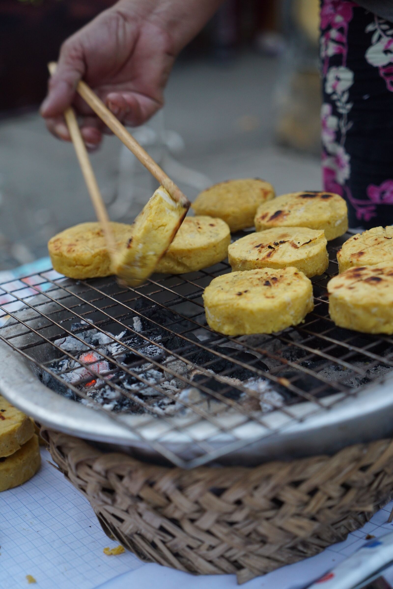 Sony a7S + Sony Vario Tessar T* FE 24-70mm F4 ZA OSS sample photo. Sweet potato, grill, vegan photography