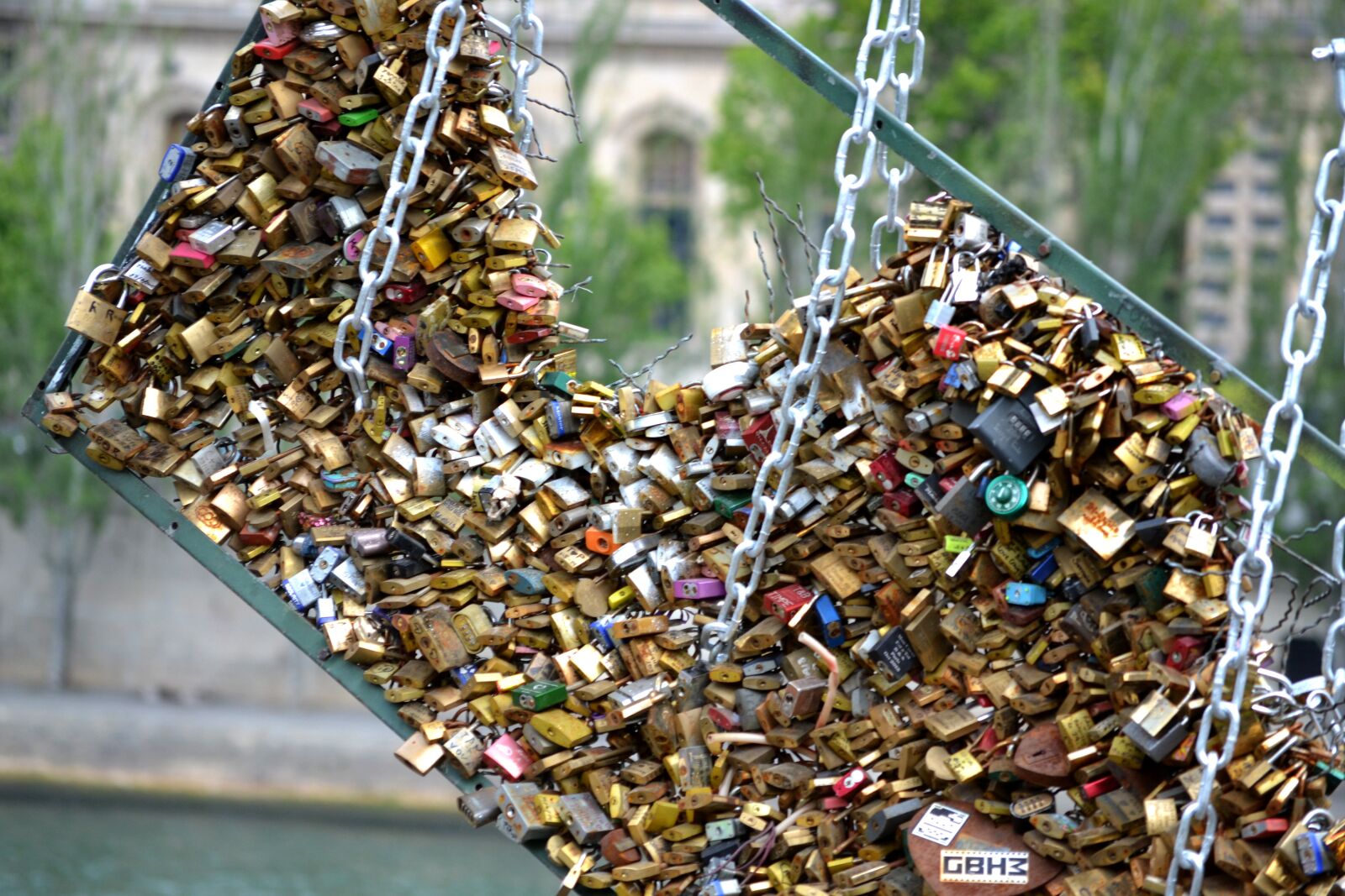 Nikon D3100 sample photo. Love locks, locks of photography
