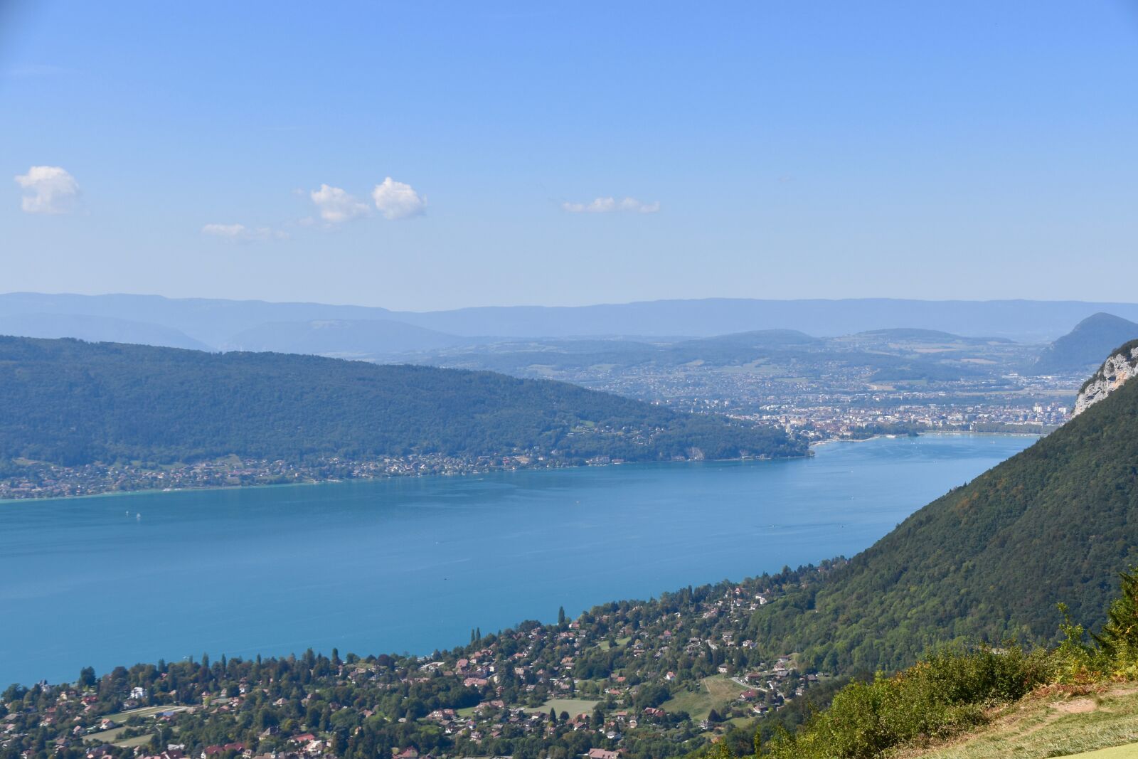 Nikon D5600 sample photo. Panoramic views, lake annecy photography